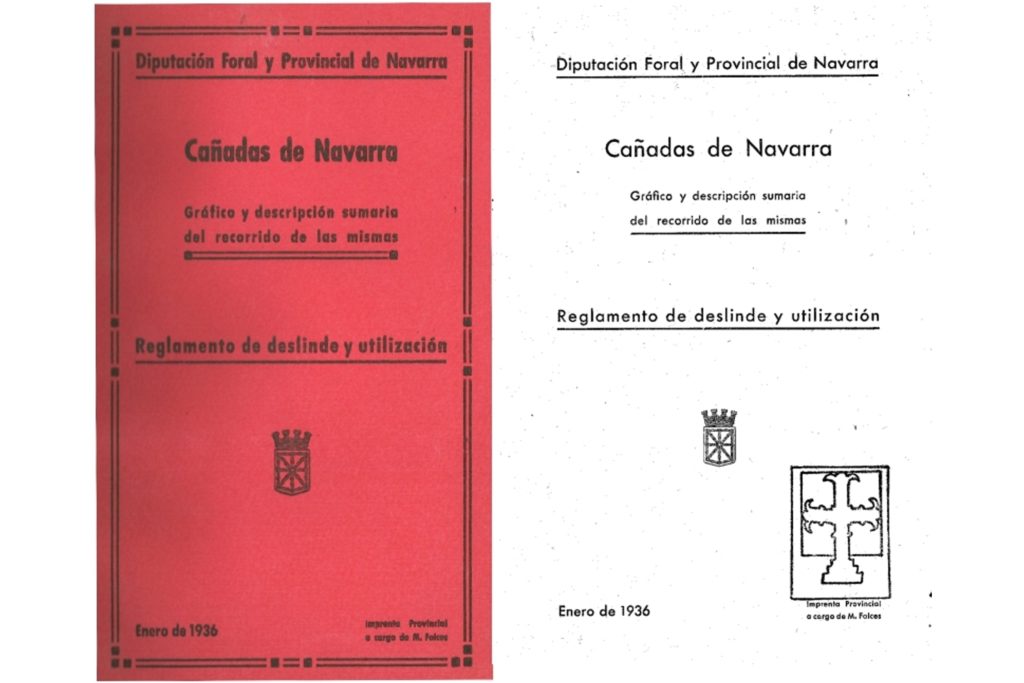 Portada Cañadas de Navarra 1936
